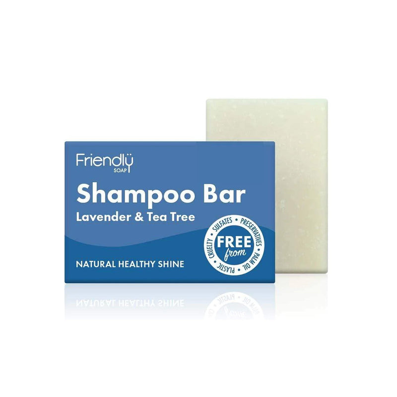 Friendly Soap Shampoo Bar - Lavender & Tea Tree 95g