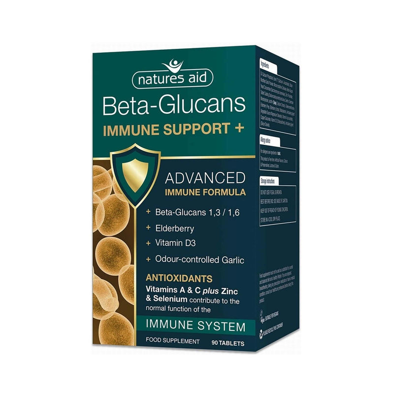 Natures Aid Beta Glucans Immune Support Plus