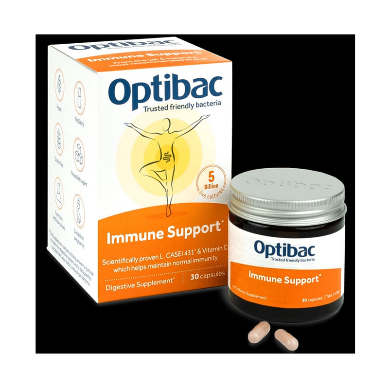 Optibac For daily immunity 30 vegetable capsules