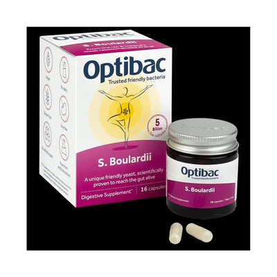 OptiBac Probiotics 'Saccharomyces boulardii' (16 Caps)