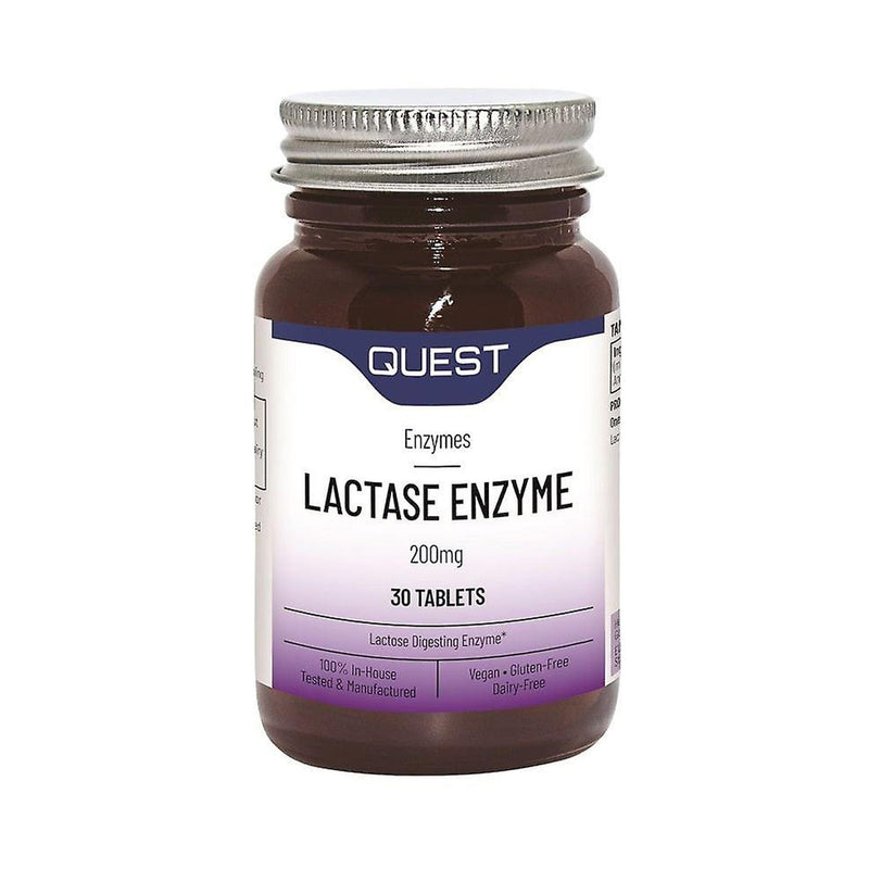 Quest Lactase Enzyme 200 mg 90 Tablets
