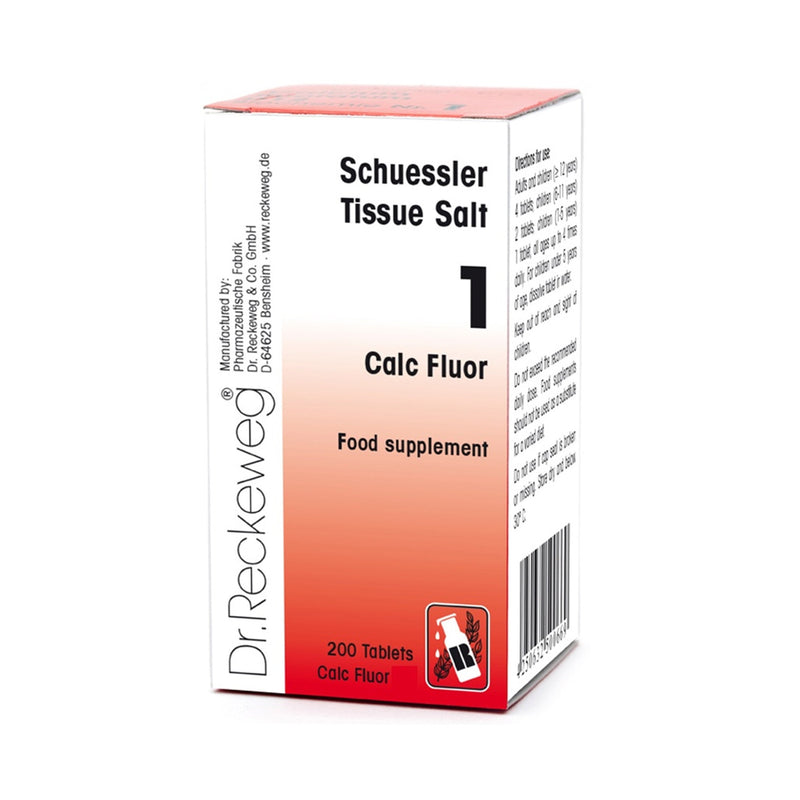 Schuessler Calc Fluor No. 1 - 200 tablets