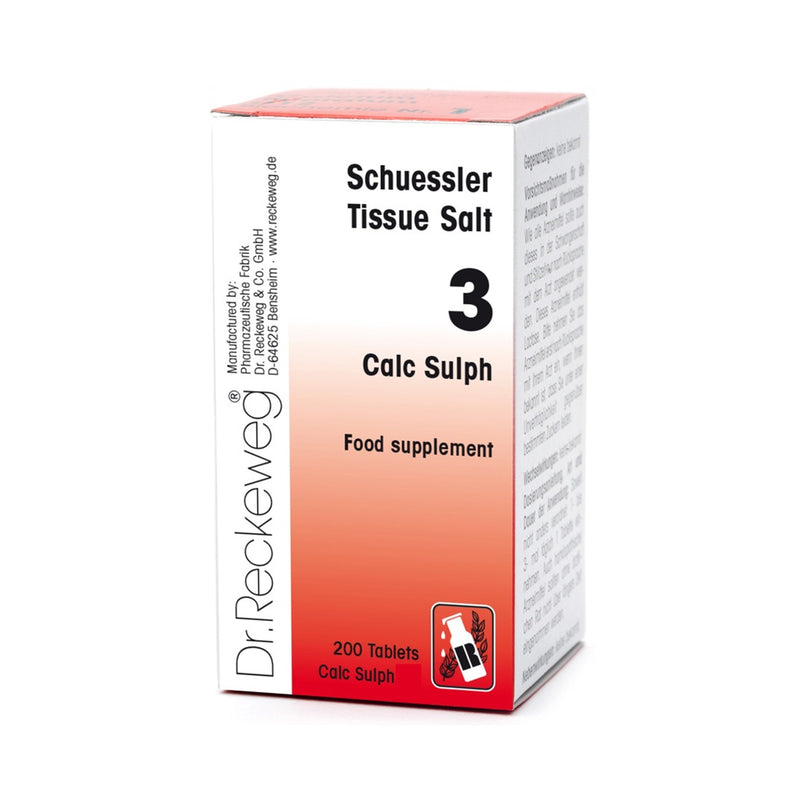 Schuessler Calc Sulph No. 3 - 200 tablets