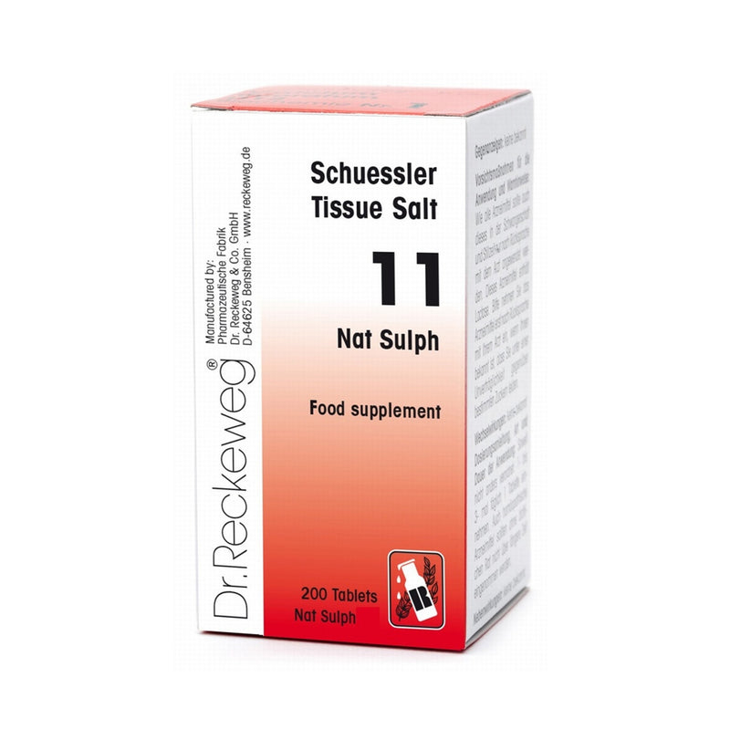 Schuessler Nat Sulph No. 11 - 200 tablets