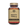 Solgar Biotin 5000 ug Vegetable Capsules