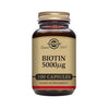 Solgar Biotin 5000 ug Vegetable Capsules