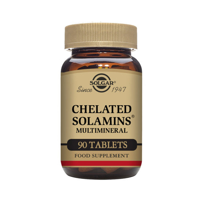 Solgar Chelated Solamins Multimineral Tablets