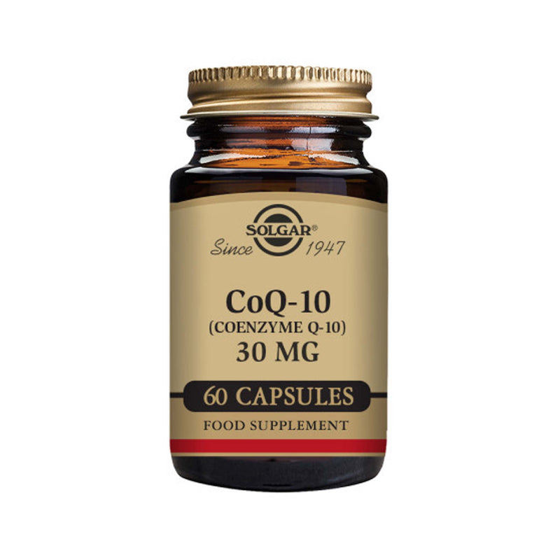Solgar CoQ-10 (Coenzyme Q-10) 30 mg Vegetable Capsules
