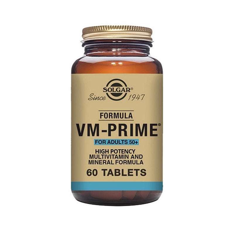 Solgar Formula VM-Prime for Adults 50 Plus Tablets - Pack of 60