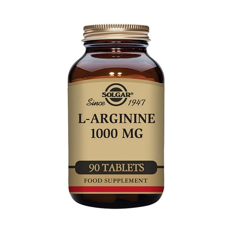 Solgar L-Arginine 1000 mg Tablets - Pack of 90