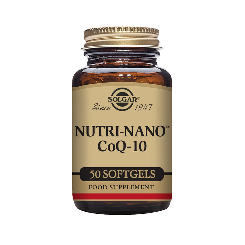 Solgar Nutri-Nano CoQ-10 3.1x Softgels - Pack of 50