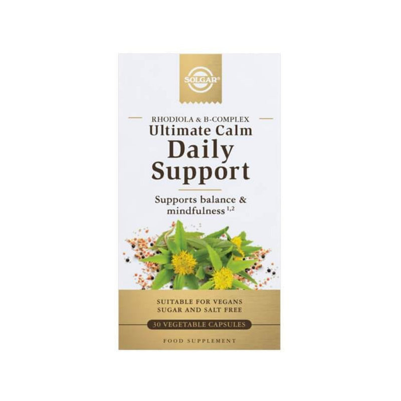 Solgar Ultimate Calm Daily Support 30 Vegetable Capsules