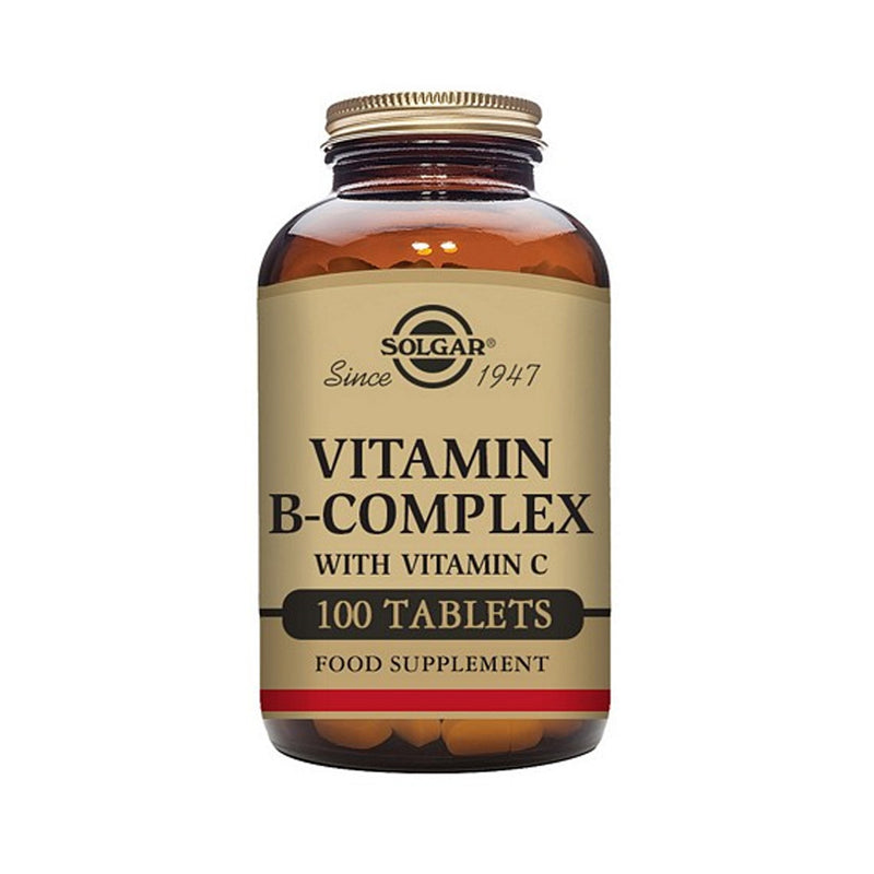 Solgar Vitamin B-Complex with Vitamin C Tablets