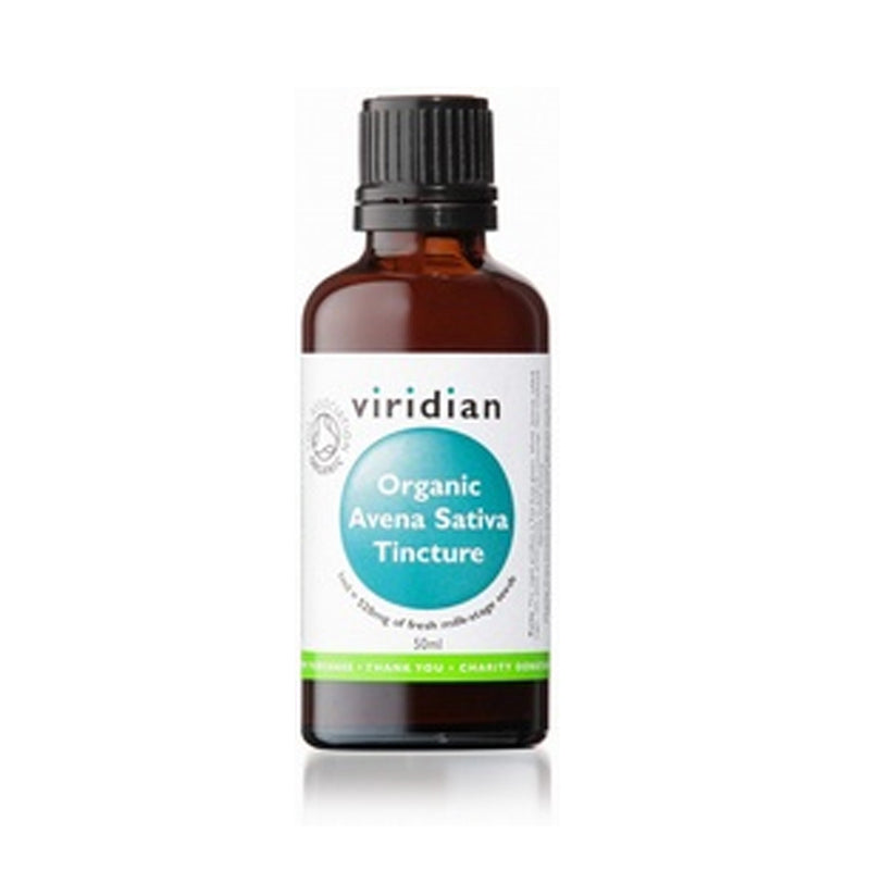 Viridian 100% Avena Sativa (Oats) Tincture Organic 50ml