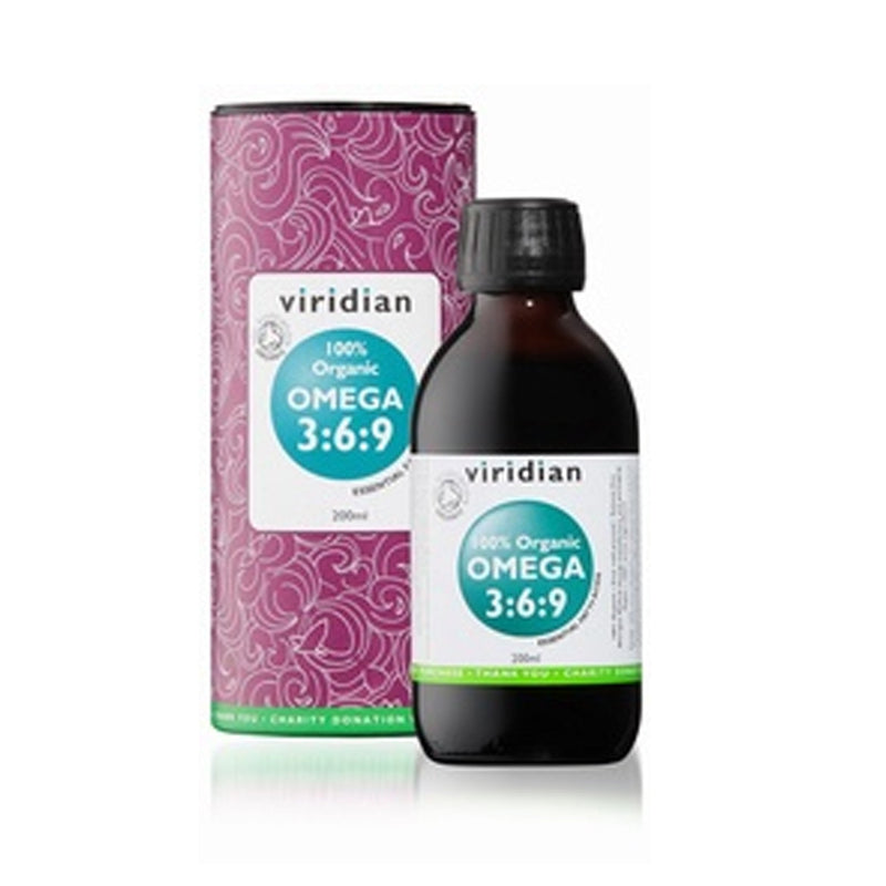 Viridian 100% Omega 3:6:9 Oil Organic 200ml