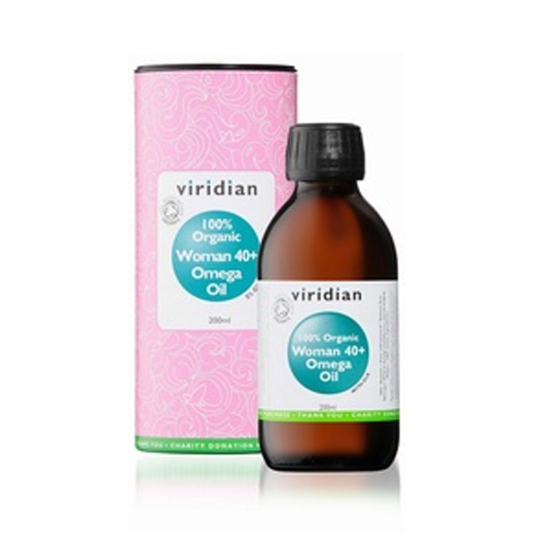Viridian Organic Woman 40+ Omega Oil - 200ml