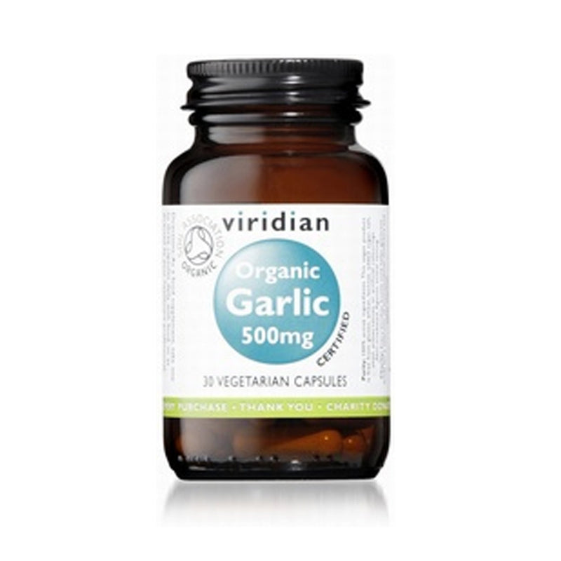Viridian Garlic 500mg Organic