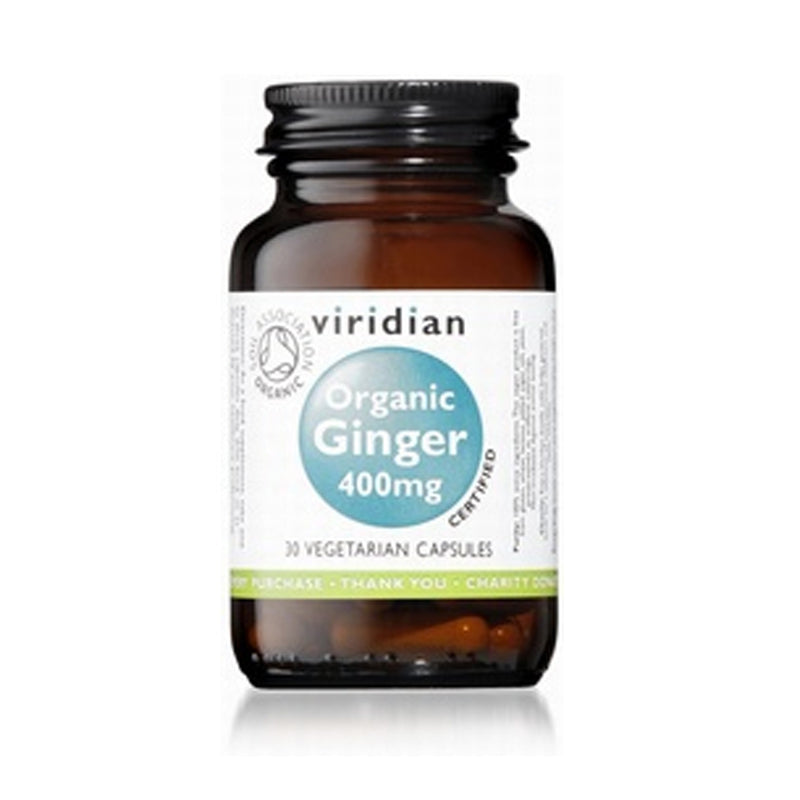 Viridian Ginger Root Organic 400mg