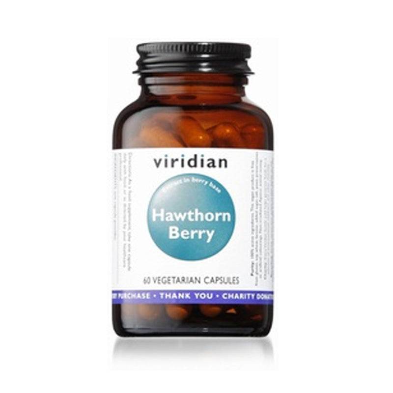 Viridian Hawthorn Berry 60 Vegetable Capsules