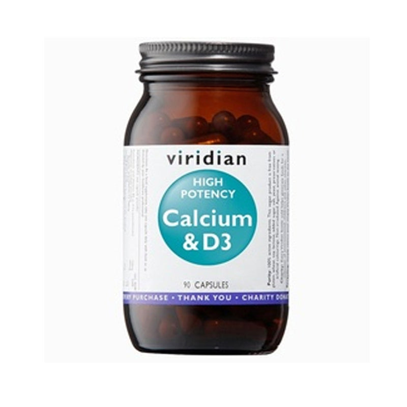 Viridian Calcium and Vitamin D - 90 Veg Caps