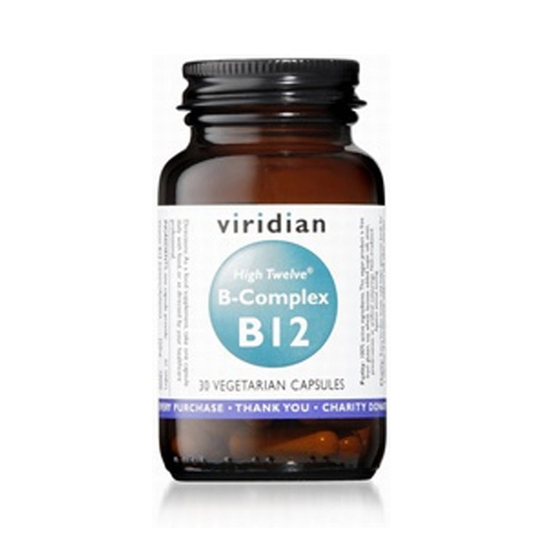 Viridian HIGH TWELVE Vitamin B12 with B-Complex