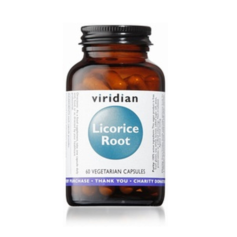 Viridian Licorice Root Extract 250mg - 60 Veg Caps