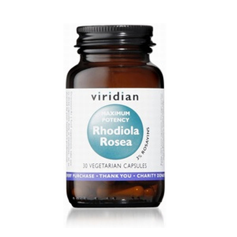 Viridian MAXI POTENCY Rhodiola Rosea Root Extract