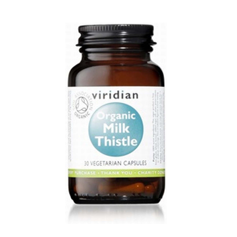 Viridian Milk Thistle Organic 400mg