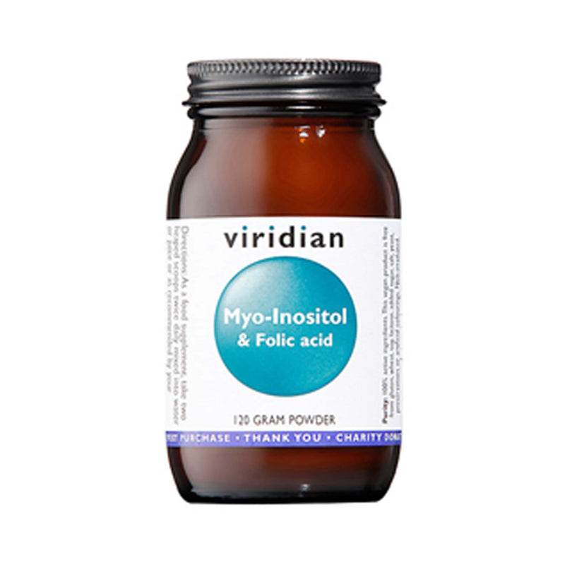 Viridian Myo-Inositol and Folic Acid Powder 120g