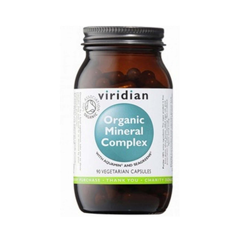Viridian Organic Mineral Complex 90 Vegetable Capsules