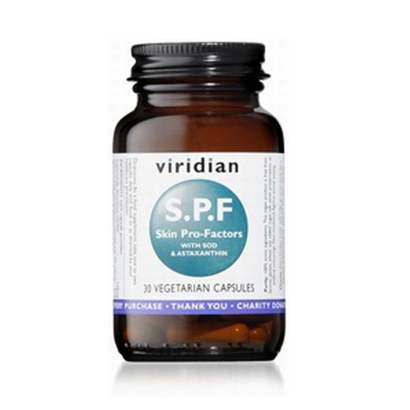 Viridian S.P.F. Skin Pro-Factors 30 Vegetable Capsules