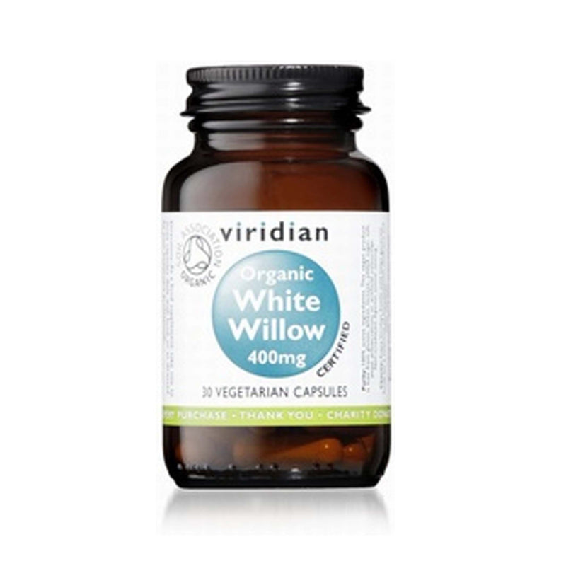 Viridian White Willow 400mg Organic